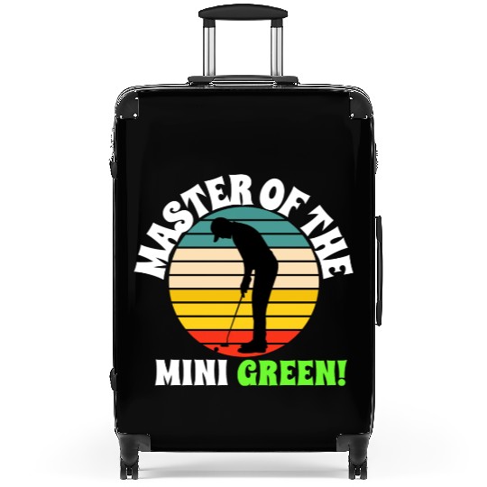 Master of the mini green!, Mini golf Suitcases