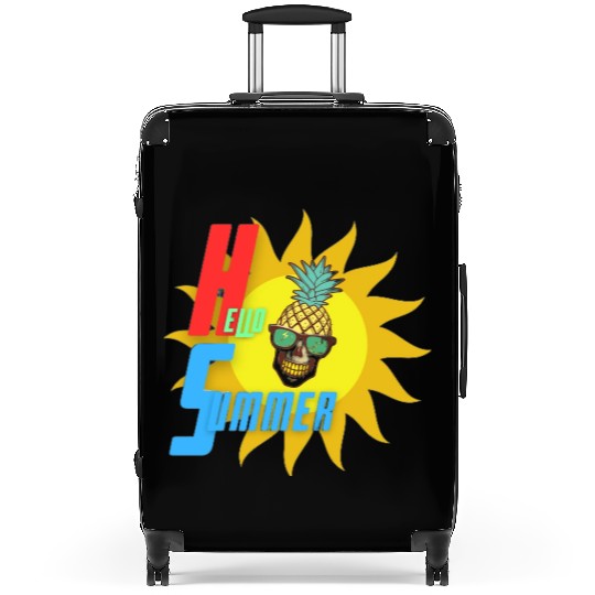 hello summer Suitcases