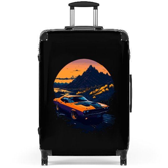 Muscle Classic Car Suitcases