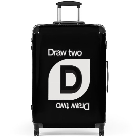 Uno Draw Two Card Suitcases