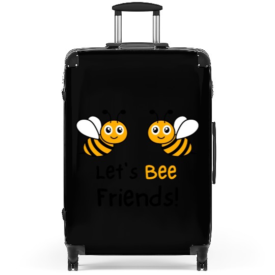 Bee Lovers Honey Bee Suitcases, Let's Bee Friends