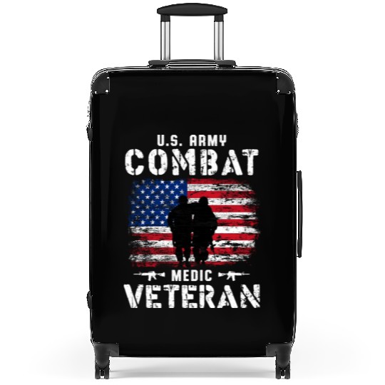 US Army Combat Medic Veteran Suitcases