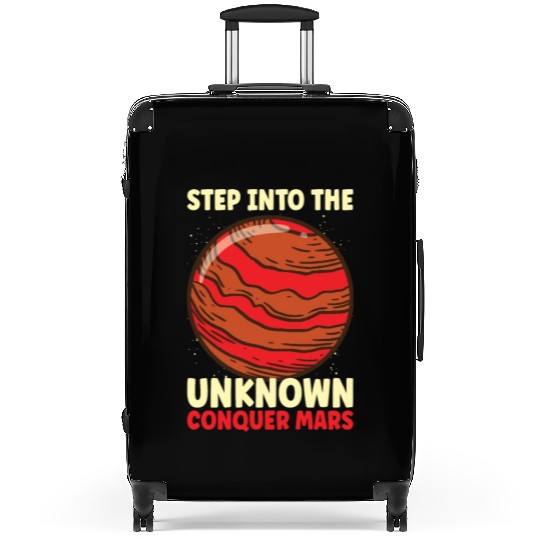 Mars Explore Astronaut Astronomy Solar System Suitcases