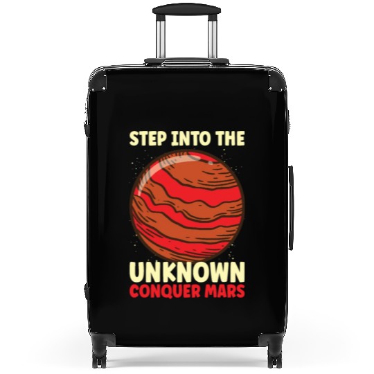 Mars Explore Astronaut Astronomy Solar System Suitcases