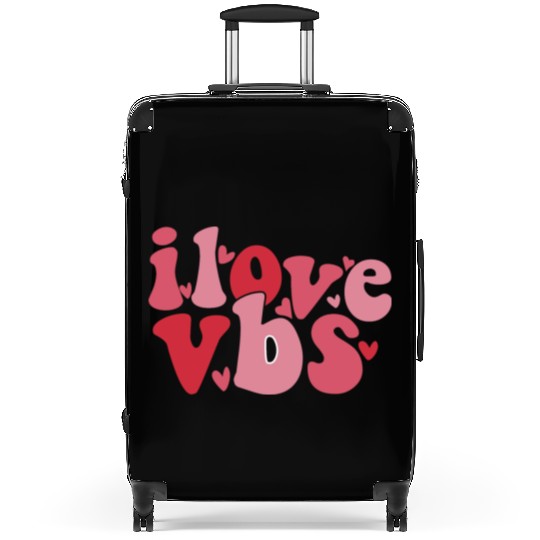 I Love VBS Crew Vacation Bible School Teacher Suitcases