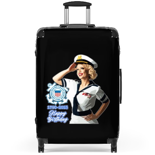 U.S. Coast Guard 233rd Birthday Suitcases
