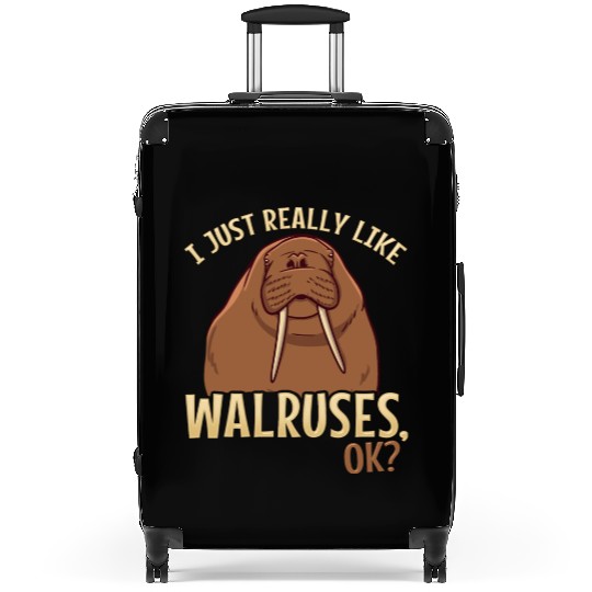 Walrus Walruses Walrus Lover Suitcases