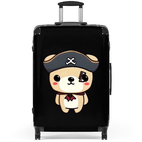 Pirate Bear: The King of the Seas Suitcases