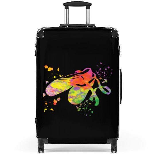 Ballet Shoes Dancer Woman Ballerina Suitcases