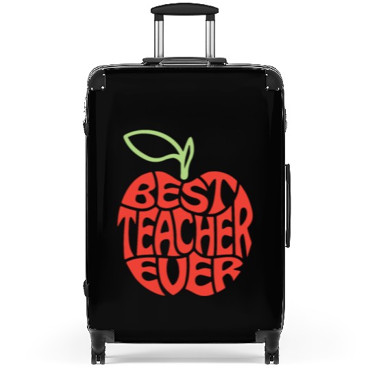 Best teacher ever Suitcases