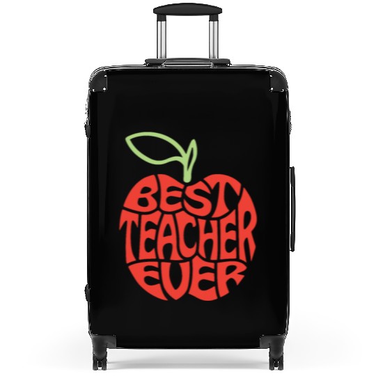 Best teacher ever Suitcases