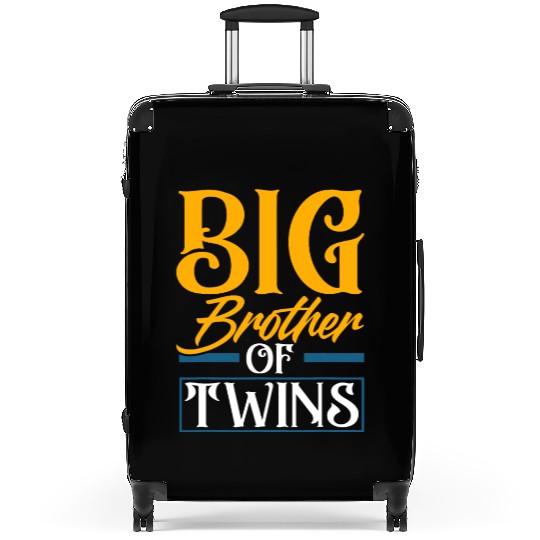 Big Brother Of Twins New Brother Sibling Suitcases