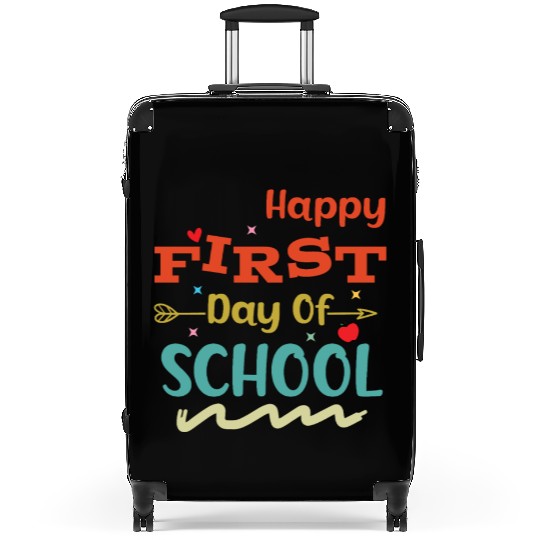 First Day of School Women Back to School Suitcases