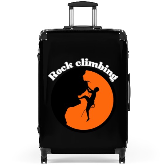 Rock climbing design Suitcases