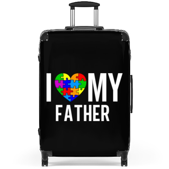 I Love My Father Suitcases