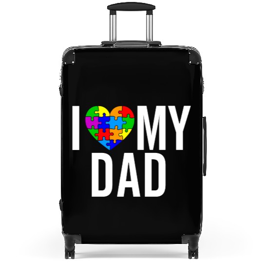 I Love My DAD Suitcases