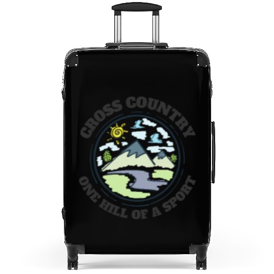 High School Running Suitcases, Cross Country Hills,