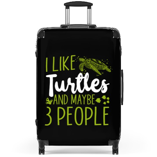 Sea Turtle Tortoise I Like Turtles Suitcases