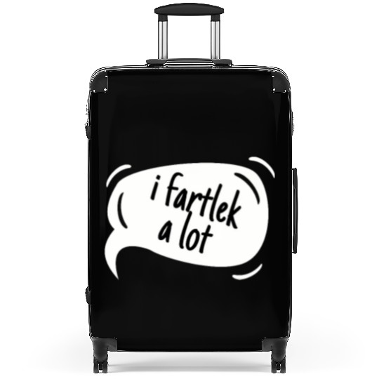 Cross Country Run Suitcases, I Fartlek A Lot, Unisex