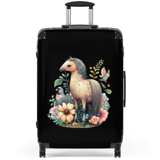 Wild and Free: Horse Galore Suitcases