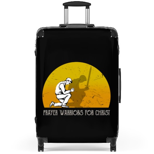 Prayer Warriors For Christ Suitcases