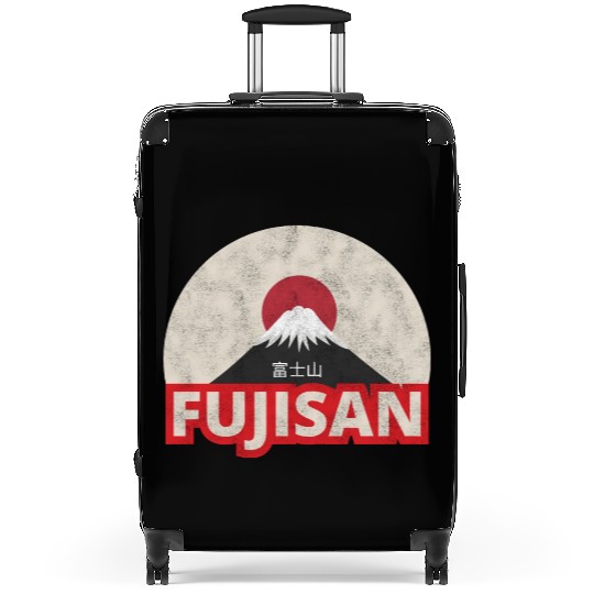 Japan Tokyo Mount Fuji Fujisan Suitcases