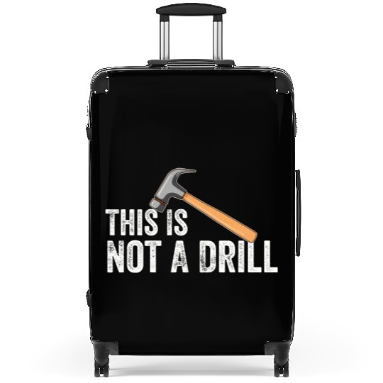 Funny Carpenter Handyman Hardware Store Suitcases