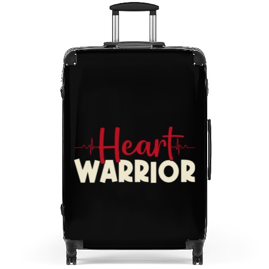 Heart Warrior Suitcases-Heart Surgery Gift-Survivor