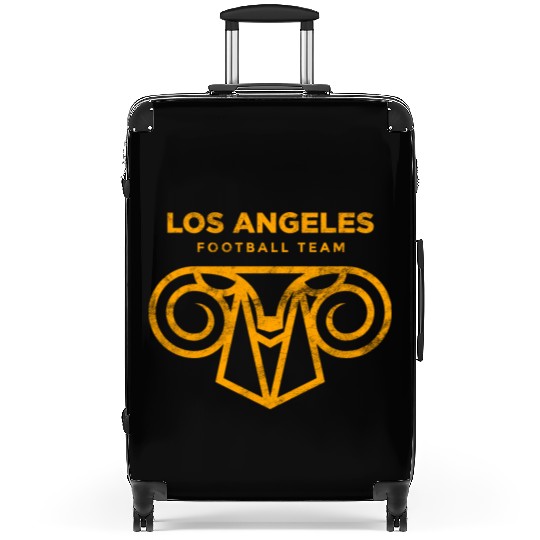 Cool Modern Rams Logo Los Angeles Sunday Football Suitcases
