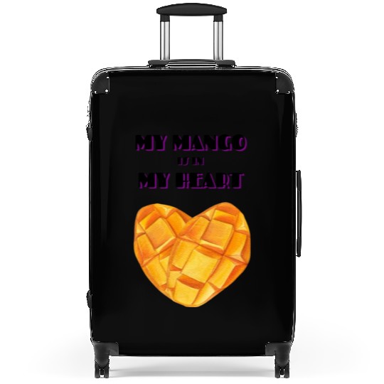 My Mango is in my Heart Suitcases