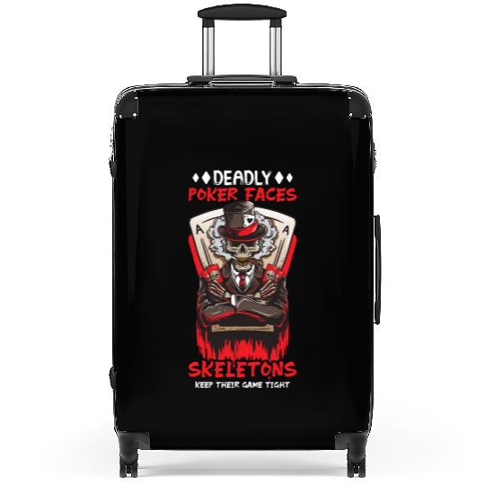 Poker Casino Poker Player Gambling Roulette Suitcases