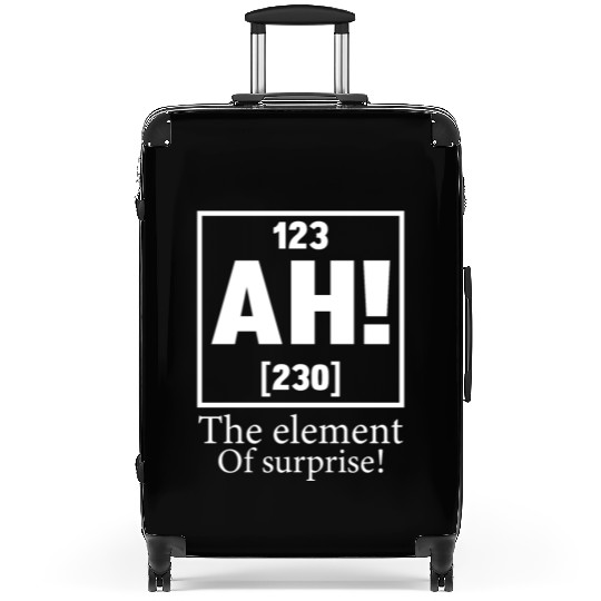 123 AH 230 THE ELEMENT OF SURPRISE Suitcases