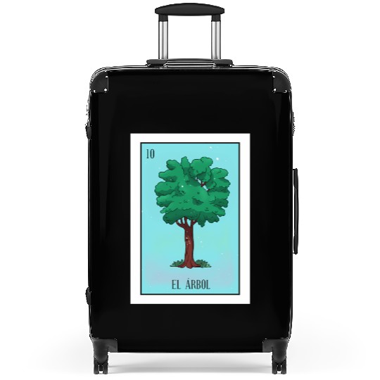 El Arbol Lottery Card The Tree Card Mecan Suitcases