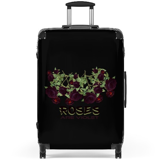 Roses are violet! Suitcases