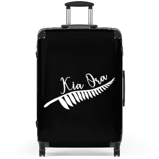 Maori Kia Ora Silver Fern T Tattoo New Suitcases