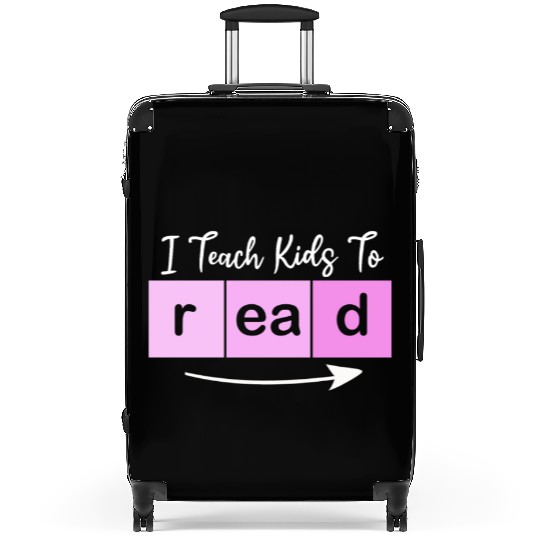 I Teach Kids To Read Science Teachers Reading Suitcases