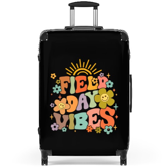 Field Day Vibes Summer Teacher Last Day Of School Suitcases