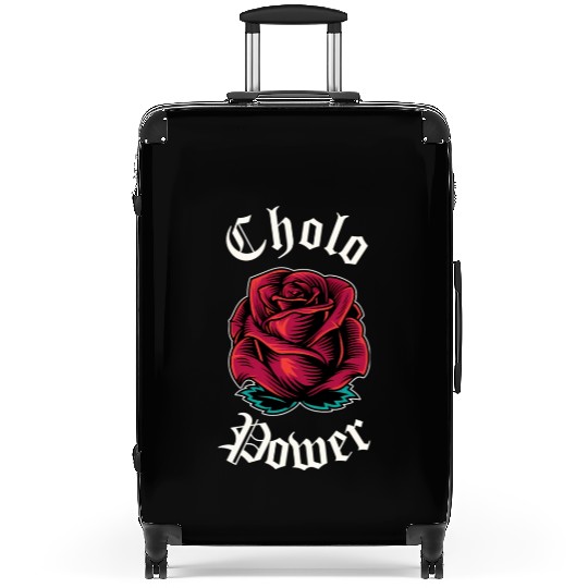 Cholo Power Mecan Chicano Cholo For Cholo Suitcases