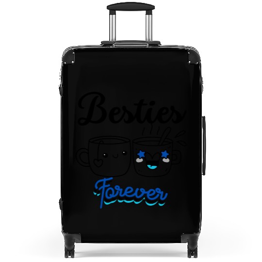 Besties , Friendship Day Gift, Tea Lover Friends Suitcases