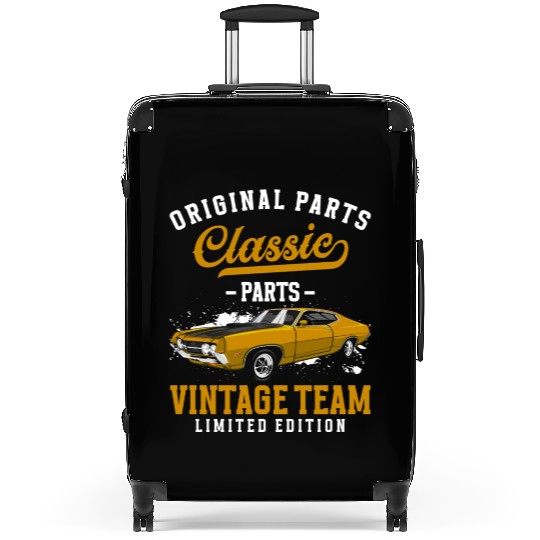 Classic Car Muscle Car Driver Suitcases