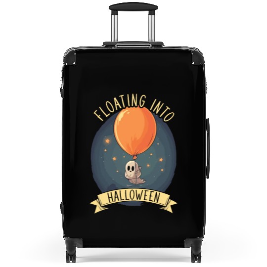 Balloon Halloween Trick Or Treat Spooky Boo Ghost Suitcases