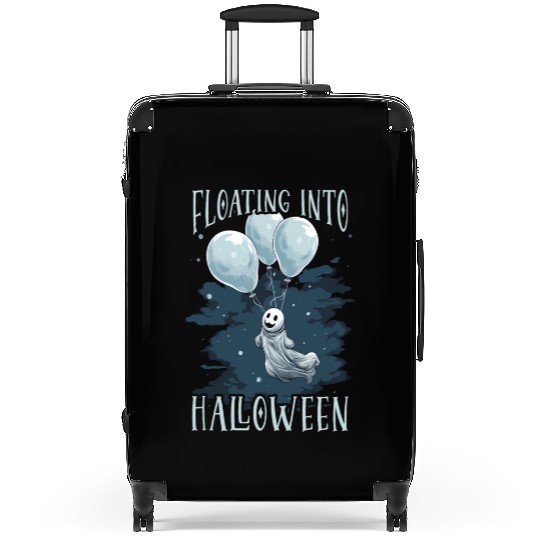 Balloon Halloween Trick Or Treat Spooky Boo Ghost Suitcases