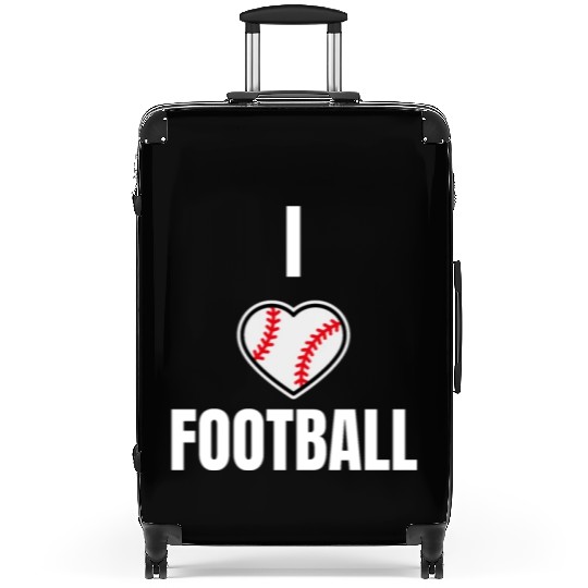I love Football Suitcases