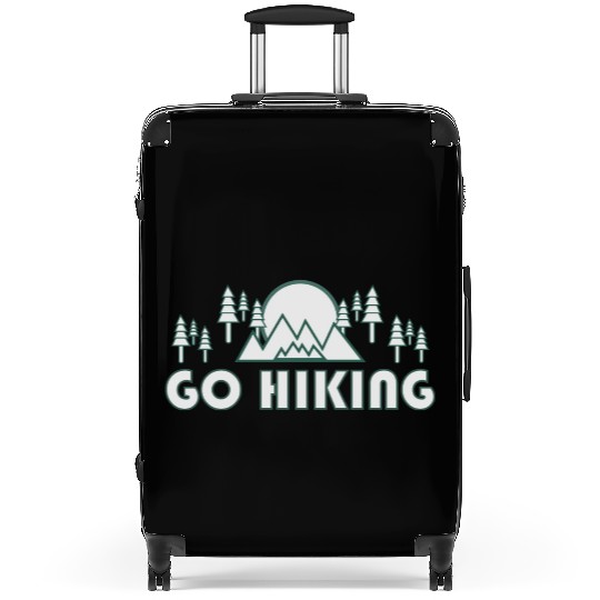 Take a Hike, Hiking Lover, Adventure, Nature. Suitcases