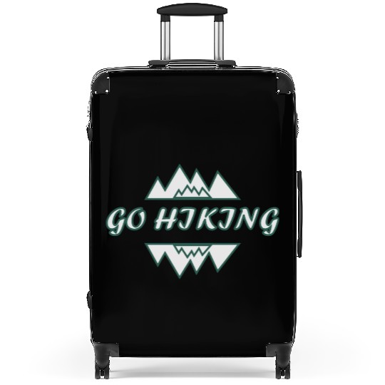 Take a Hike, Hiking Lover, Adventure, Nature. Suitcases