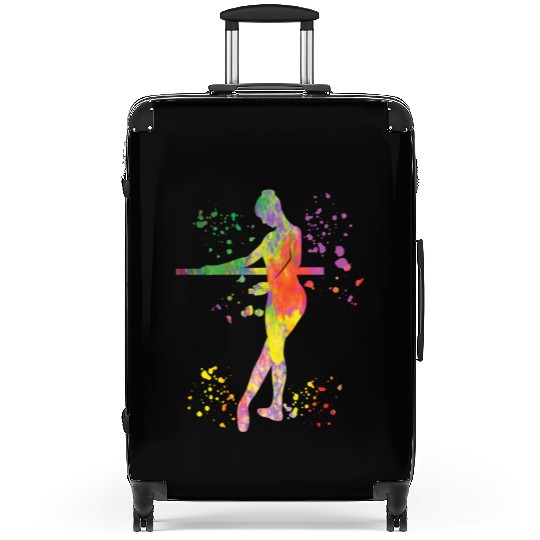 Ballet Dancer Colorsplash Ballerina Suitcases