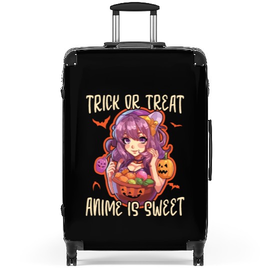 Anime Halloween Kawaii Trick Or Treat Spooky Manga Suitcases
