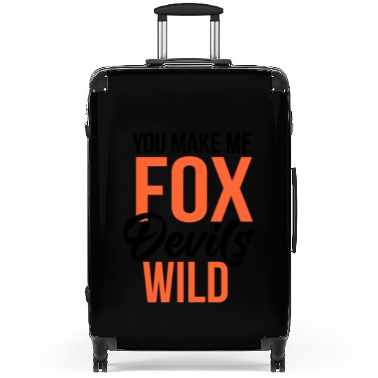 you make fox devils wild Suitcases
