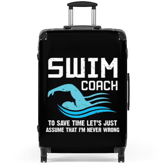 Swim Teacher Swimming Coach Suitcases