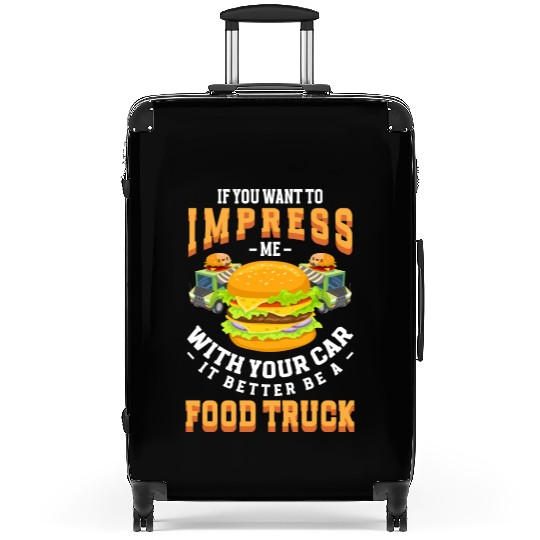 Food Truck Truck Meals On Wheels Fries Suitcases